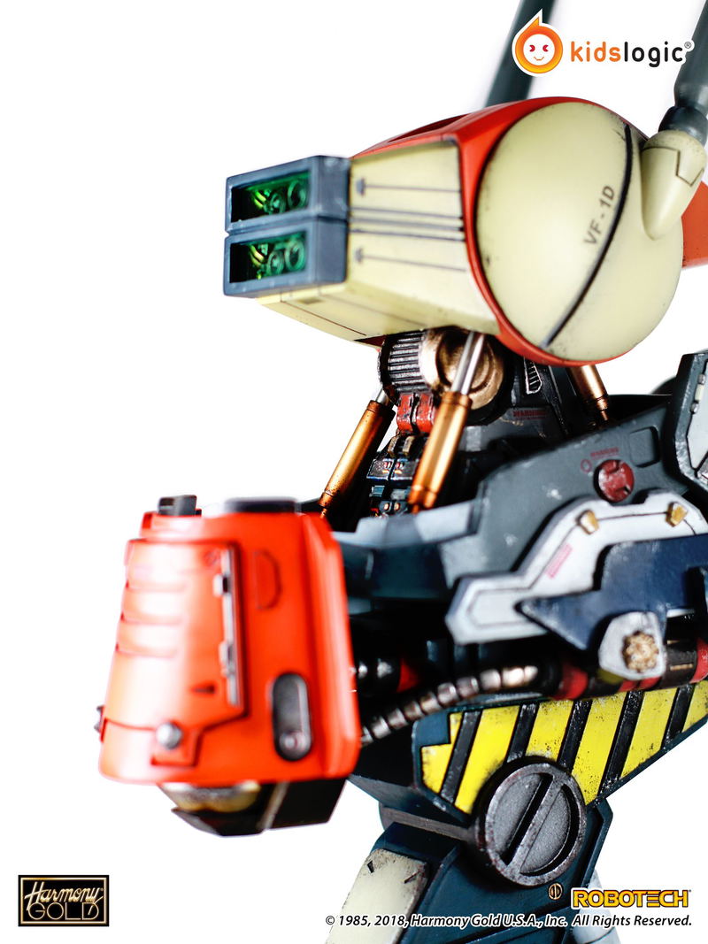 Kidslogic ST08 Robotech 1/8 Scale Mechanical Bust Statue: Valkyrie VF-1D image 8