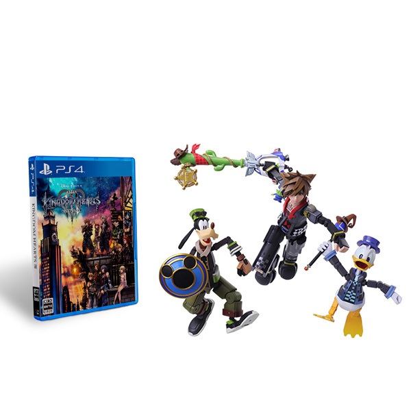 ur Oswald Munk Kingdom Hearts III + Kingdom Hearts III Bringarts (Sora / Donald Duck /  Goofy Toy Story Ver.) [e-STORE Limited Edition] for PlayStation 4