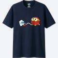 UT Namco Museum - Dig Dug Men's T-shirt Navy (XL Size) thumbnail 1