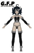 CF Limited Genei Full Action Plastic Model: Phina Black Ver. thumbnail 1