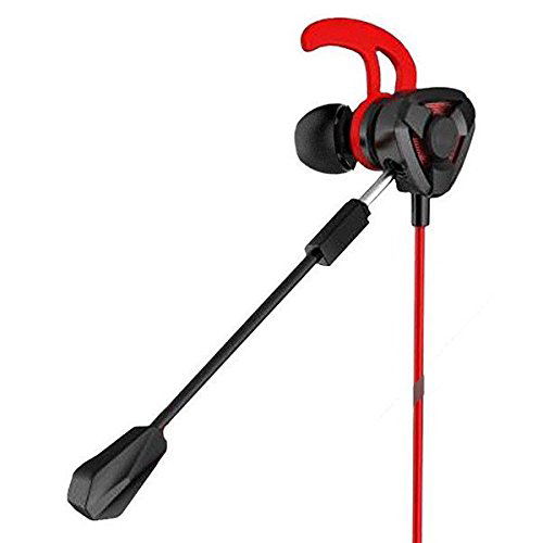 Gaming Earphone with Microphone for PS4 / PS VR / Smartphone (Red) image 1