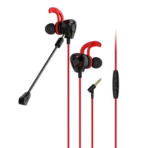 Gaming Earphone with Microphone for PS4 / PS VR / Smartphone (Red)
