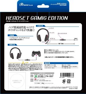 Headset Gaming Edition for PlayStation 4 (Black)