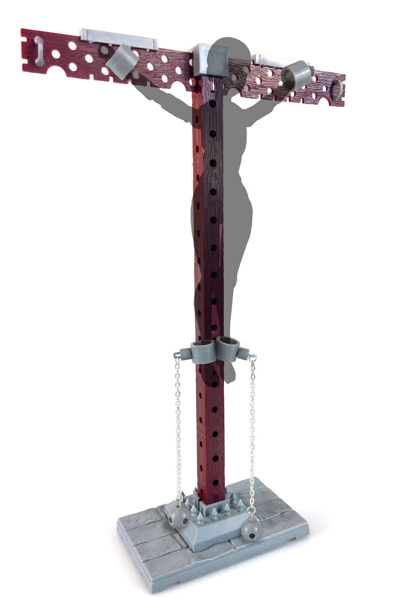 Love Toys Vol. 5 1/12 Scale Model Kit: Crucifixion Table (Re-run) image 1