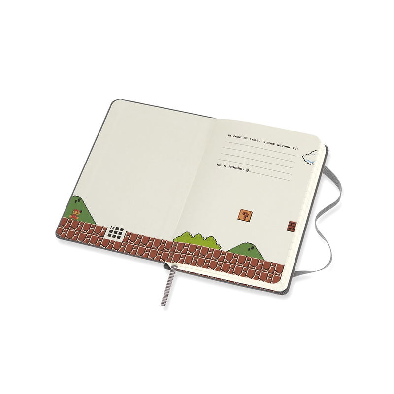 Moleskine - Super Mario Bros. Nintendo Entertainment System Ruled ...