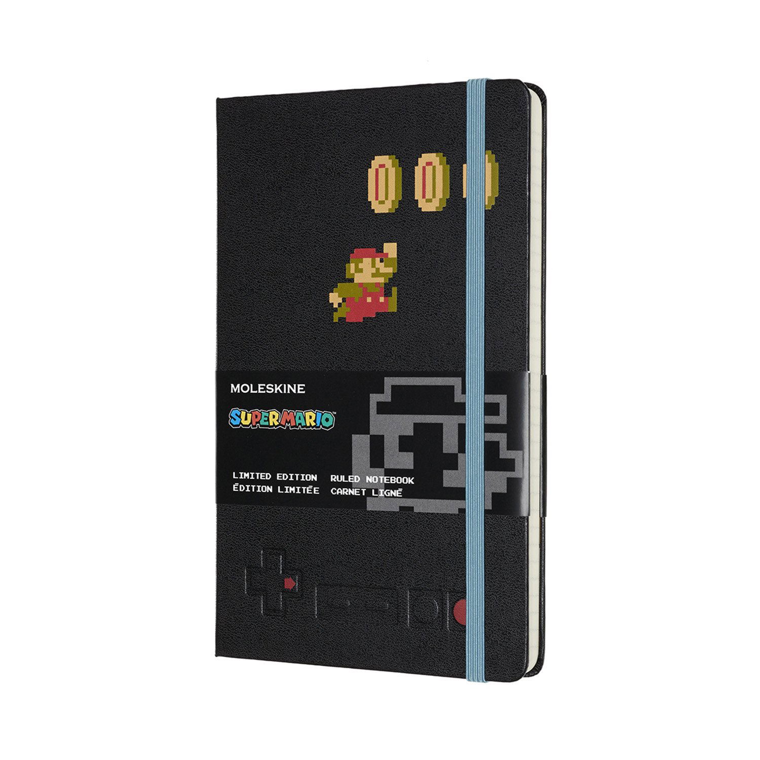 Moleskine - Super Mario: Mario In Motion Land Ruled Notebook [Limited ...
