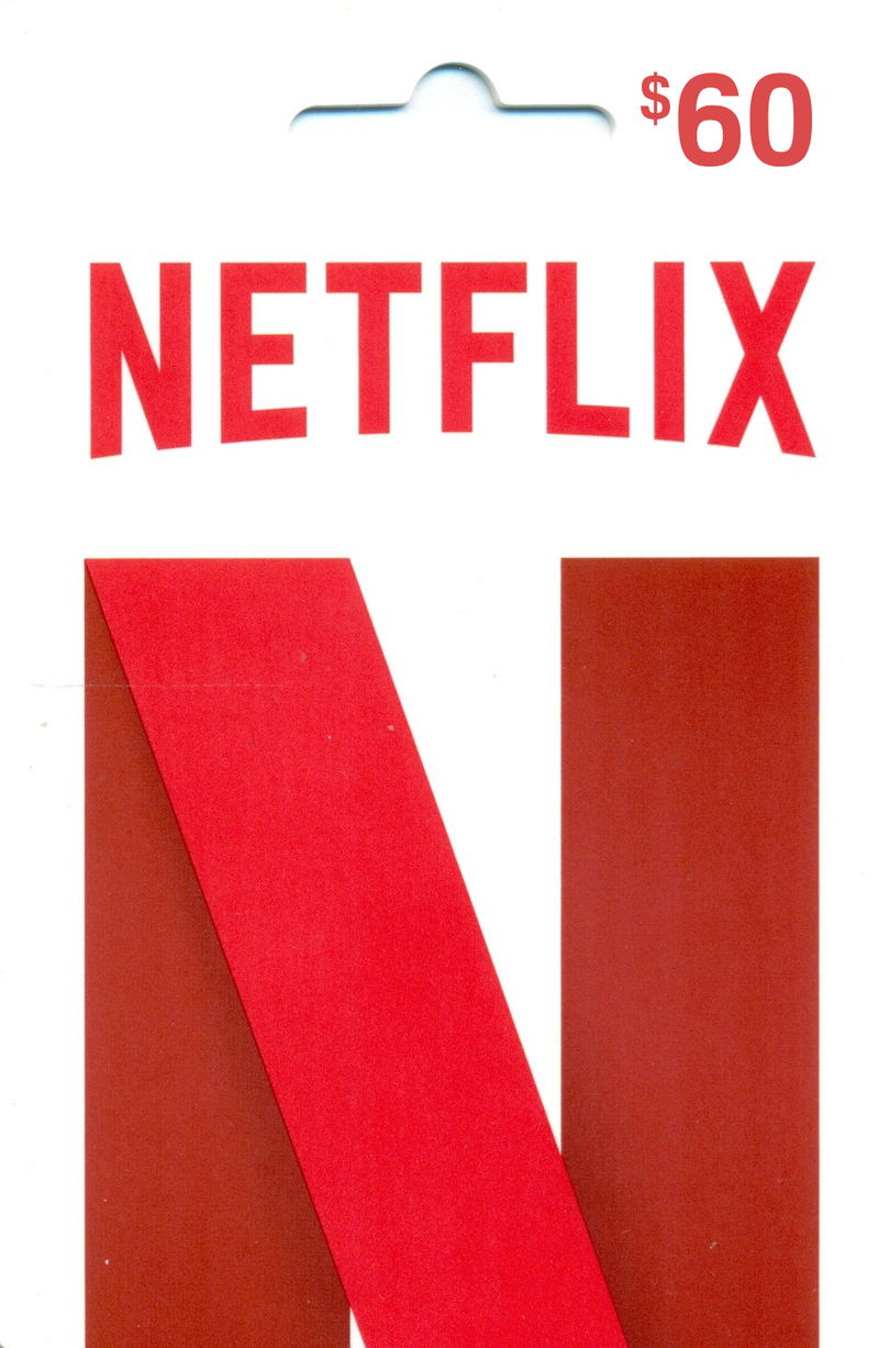 Netflix Gift Card 60 USD | US Account Only digital