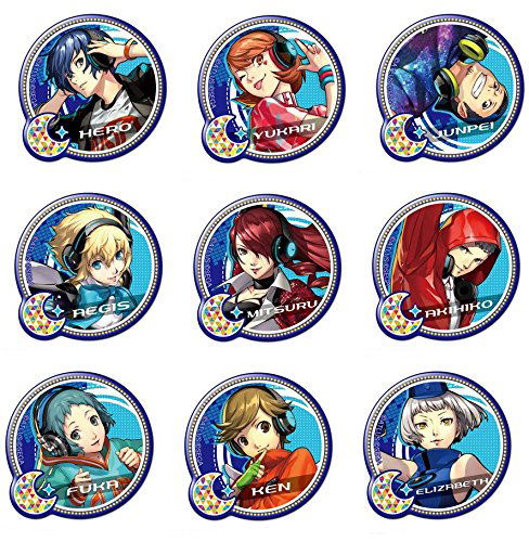 Persona 3: Dancing Moon Night Pukutto Badge Collection (Set of 9 pieces) image 1