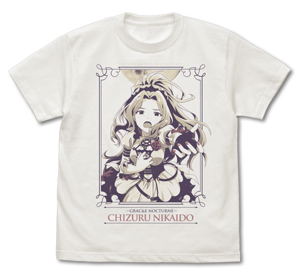 The Idolm@ster Million Live! - Chizuru Nikaido T-shirt Vanilla White (XL Size)_