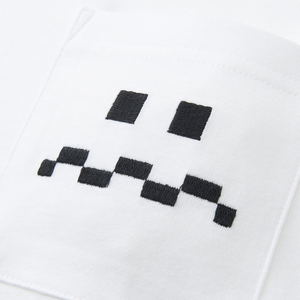 UT Namco Museum - Pac-Man Ghost Eyes Men's T-shirt White (XL Size)_