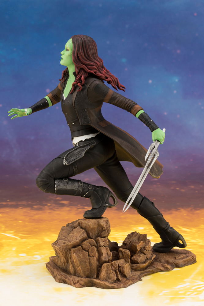 ARTFX+ Avengers Infinity War 1/10 Scale Pre-Painted Figure: Gamora -Infinity War- image 3
