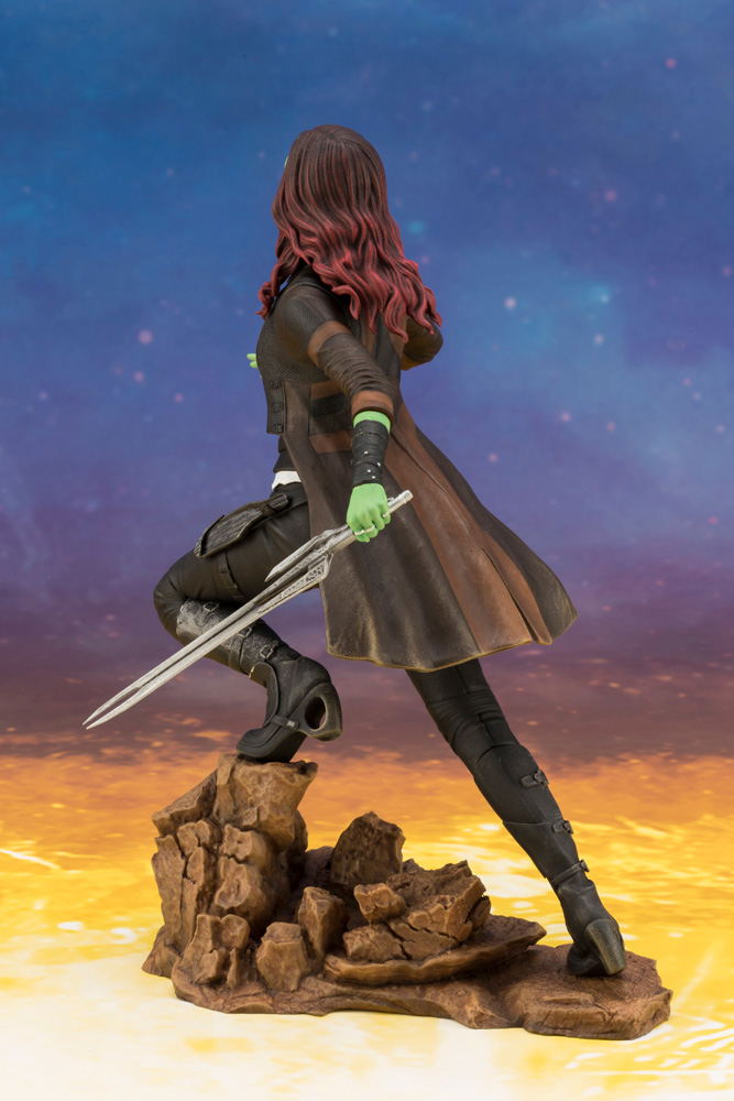 ARTFX+ Avengers Infinity War 1/10 Scale Pre-Painted Figure: Gamora -Infinity War- image 4