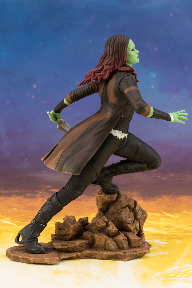 ARTFX+ Avengers Infinity War 1/10 Scale Pre-Painted Figure: Gamora -Infinity War- image 6