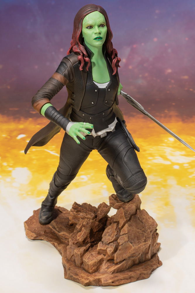 ARTFX+ Avengers Infinity War 1/10 Scale Pre-Painted Figure: Gamora -Infinity War- image 7