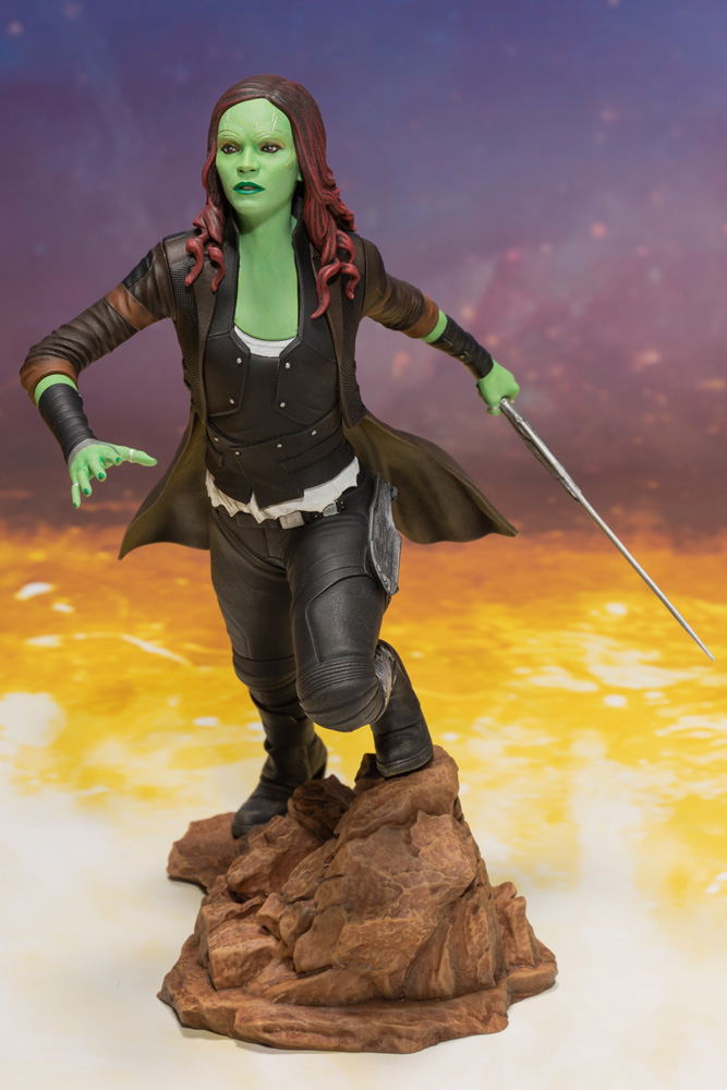 ARTFX+ Avengers Infinity War 1/10 Scale Pre-Painted Figure: Gamora -Infinity War- image 8