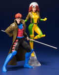 ARTFX+ X-Men - The Animated Series 1/10 Scale Pre-Painted Figure: Gambit & Rogue 2 Pack thumbnail 1