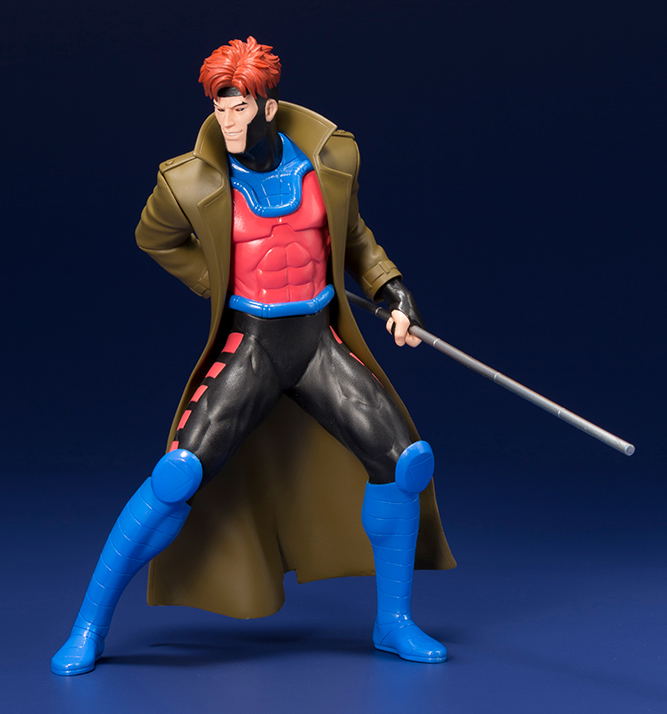 ARTFX+ X-Men - The Animated Series 1/10 Scale Pre-Painted Figure: Gambit & Rogue 2 Pack image 8