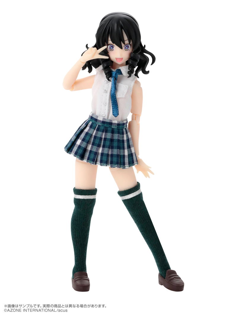 Assault Lily Series 042 Assault Lily 1/12 Scale Fashion Doll: Custom Lily Type-H Dark Color Ver. Black image 1