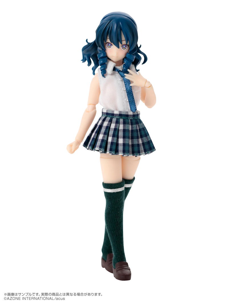 Assault Lily Series 042 Assault Lily 1/12 Scale Fashion Doll: Custom Lily Type-H Dark Color Ver. Blue image 2