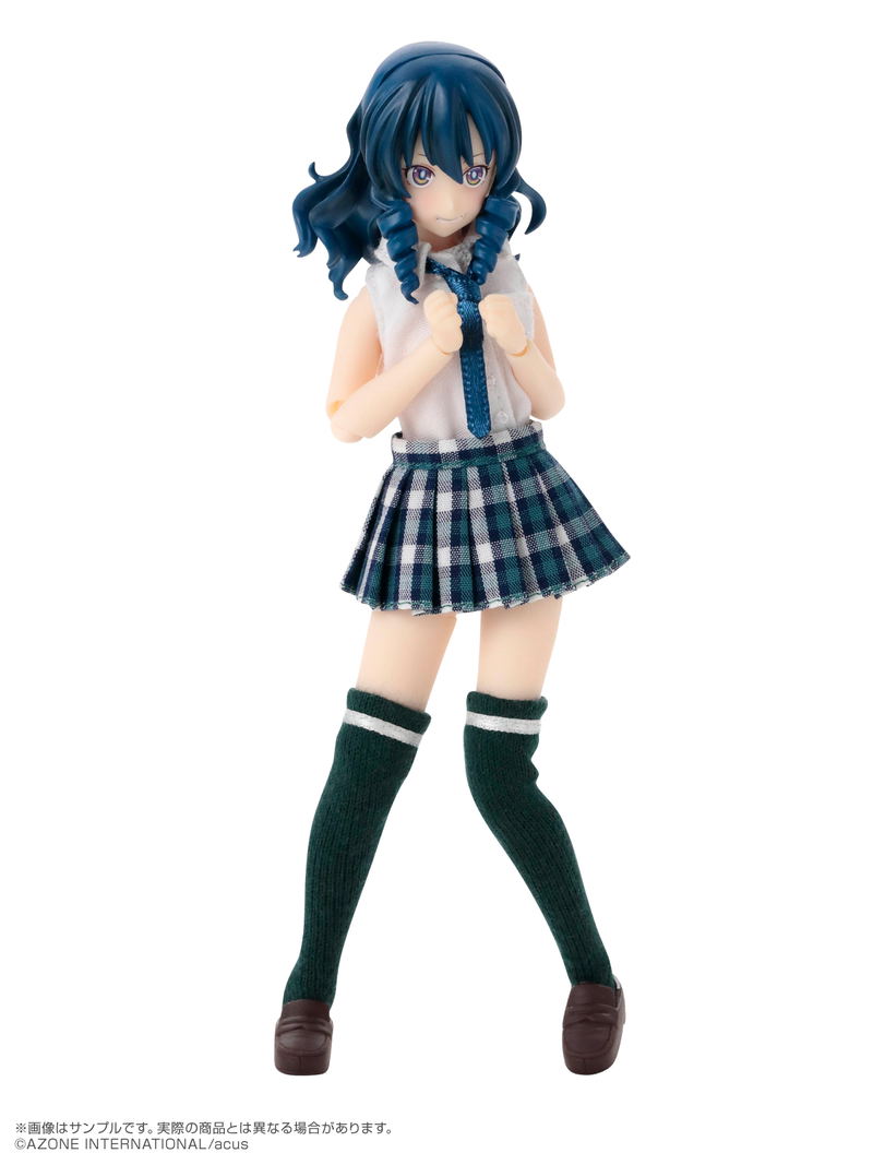 Assault Lily Series 042 Assault Lily 1/12 Scale Fashion Doll: Custom Lily Type-H Dark Color Ver. Blue image 4