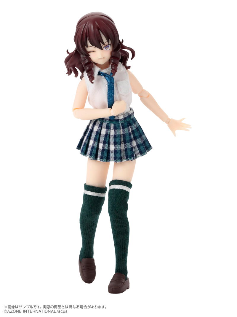 Assault Lily Series 042 Assault Lily 1/12 Scale Fashion Doll: Custom Lily Type-H Dark Color Ver. Dark Brown image 3