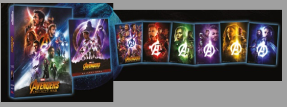 Avengers: Infinity War (4K UHD+Blu-ray 2D) (2-Disc) (Lenticular Slip) [Limited Edition] image 2