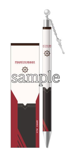 Fate/Extella Link Ballpoint Pen With Charm F. Francis Drake image 1