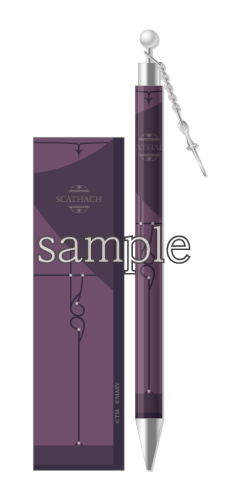 Fate/Extella Link Ballpoint Pen With Charm H. Scathach image 1