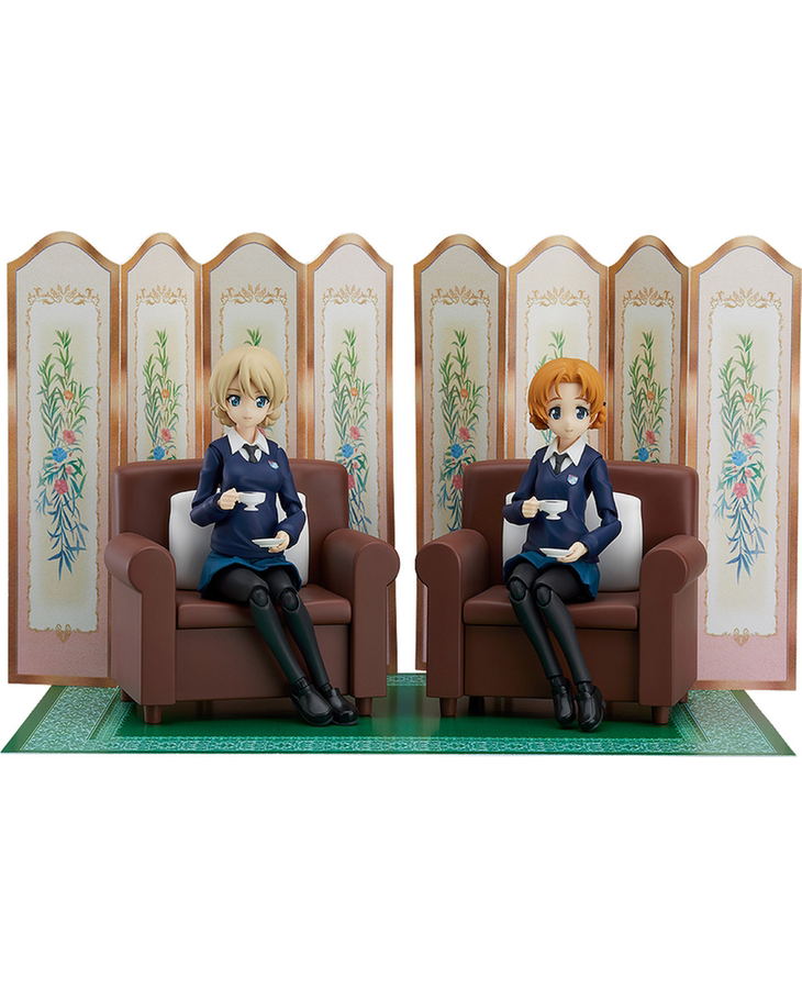 figma No. 406 Girls und Panzer das Finale: Darjeeling & Orange Pekoe Set image 1