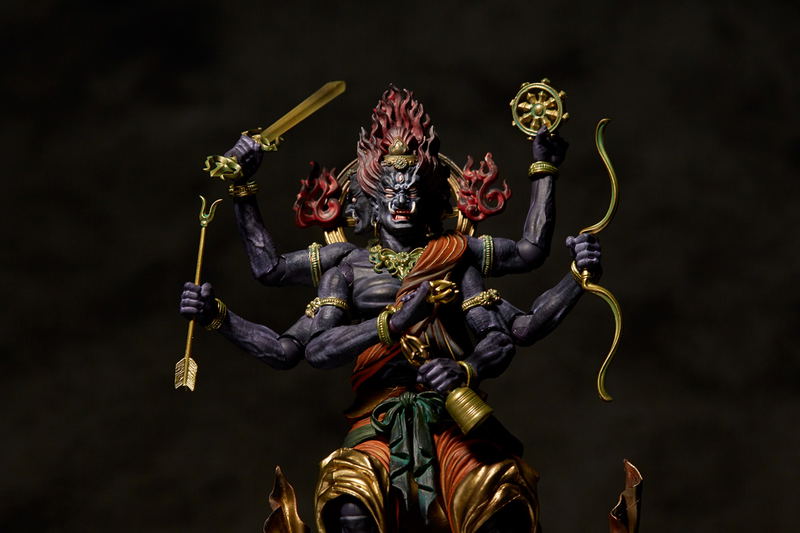 KT Project KT-023 Takeya Style Jizai Okimono Vajrayaksa Coloring image 3
