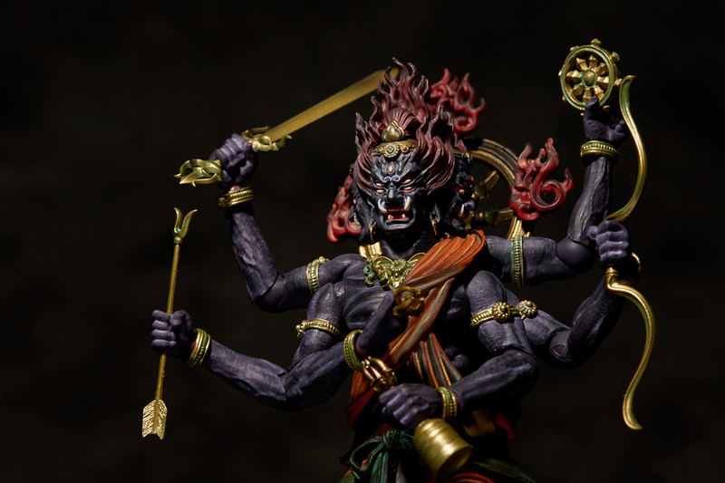 KT Project KT-023 Takeya Style Jizai Okimono Vajrayaksa Coloring image 4