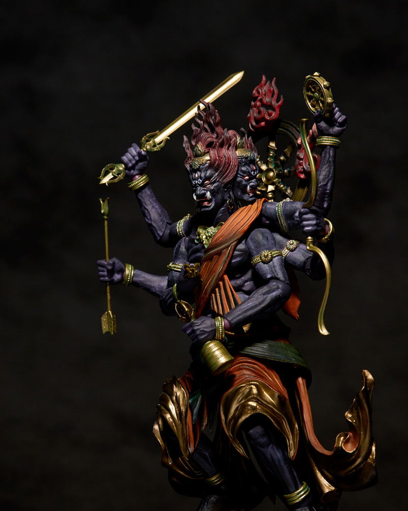 KT Project KT-023 Takeya Style Jizai Okimono Vajrayaksa Coloring image 6