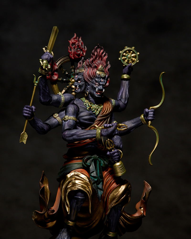 KT Project KT-023 Takeya Style Jizai Okimono Vajrayaksa Coloring image 7