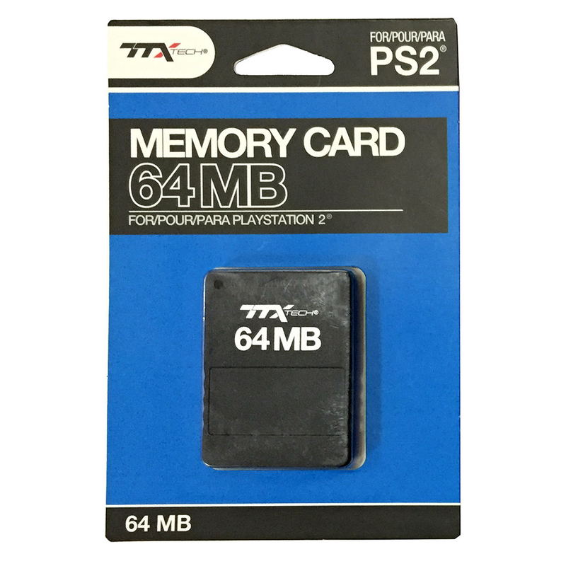 TTX Memory Card for PlayStation 2 (64MB) image 1