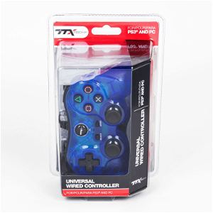 TTX Tech Universal Wired Controller for PlayStation 3 & PC (Blue)