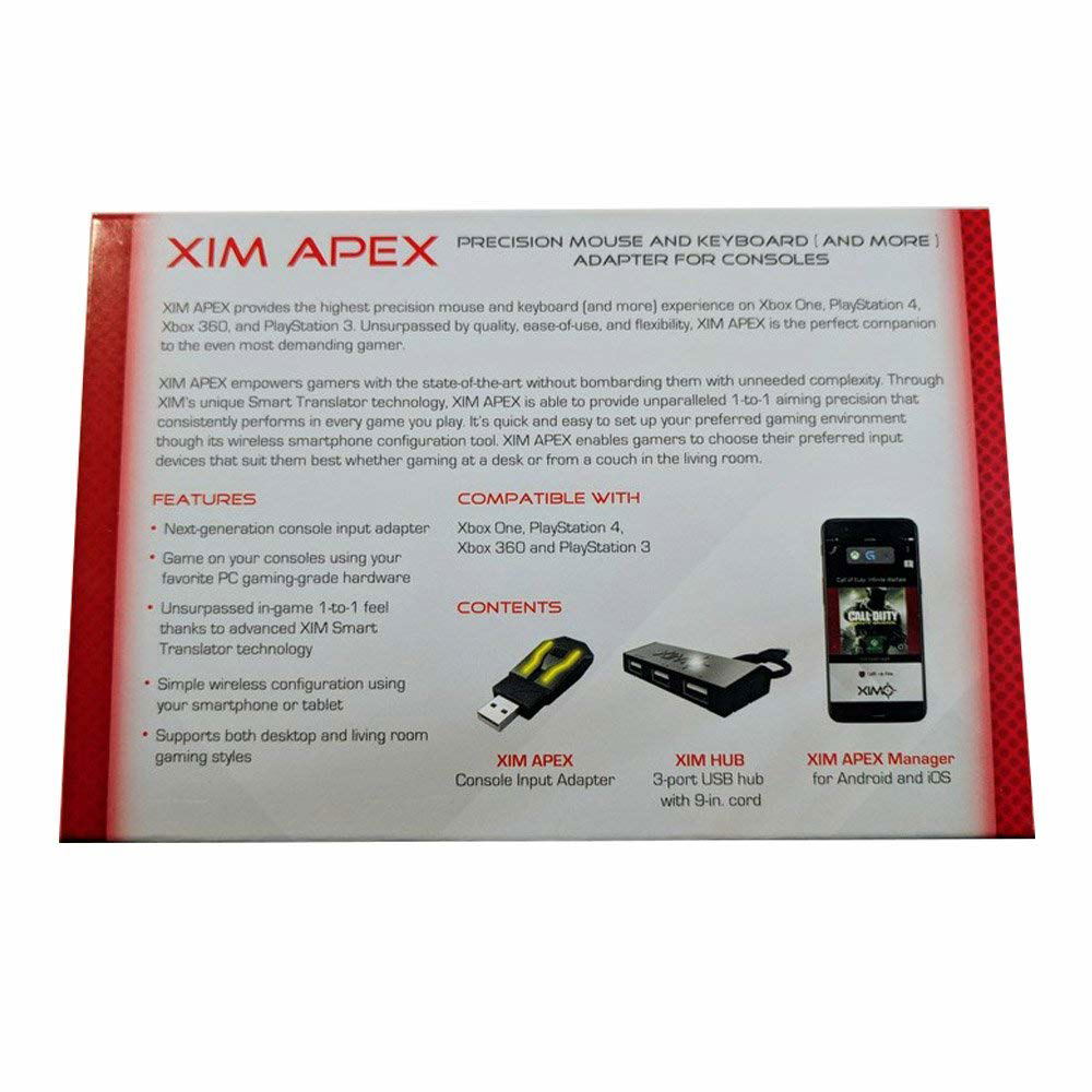 XIM Apex Precision Mouse And Keyboard Adapter For Consoles for PS3