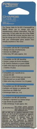 Charge Cable for Wii U Gamepad thumbnail 2