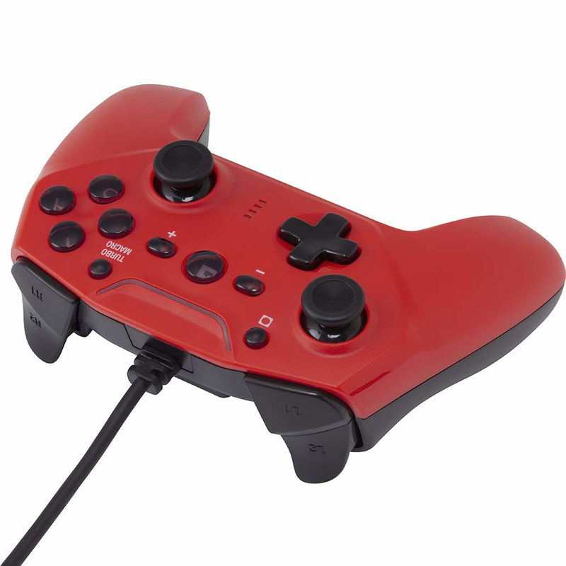 Cyber Gadget Gyro Wired Controller for Nintendo Switch (Red) image 2