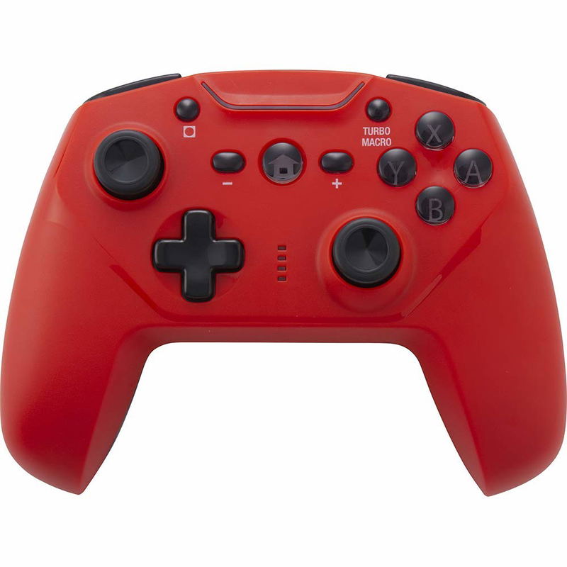 Cyber Gadget Gyro Wireless Controller for Nintendo Switch (Red) image 3