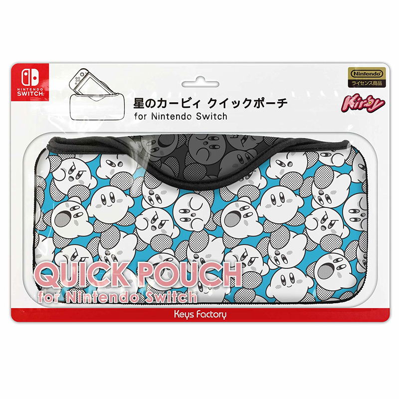 Kirby Star Quick Pouch for Nintendo Switch (Blue) image 1