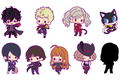 Persona 5 the Animation Rubber Strap Collection (Set of 10 pieces) thumbnail 1