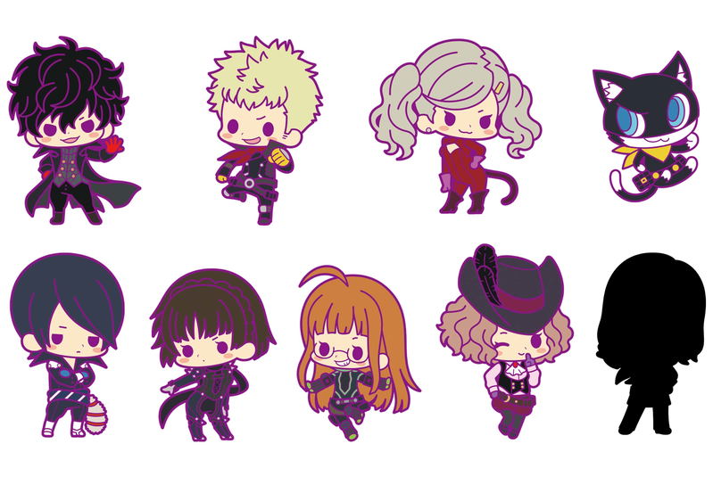 Persona 5 the Animation Rubber Strap Collection (Set of 10 pieces) image 1