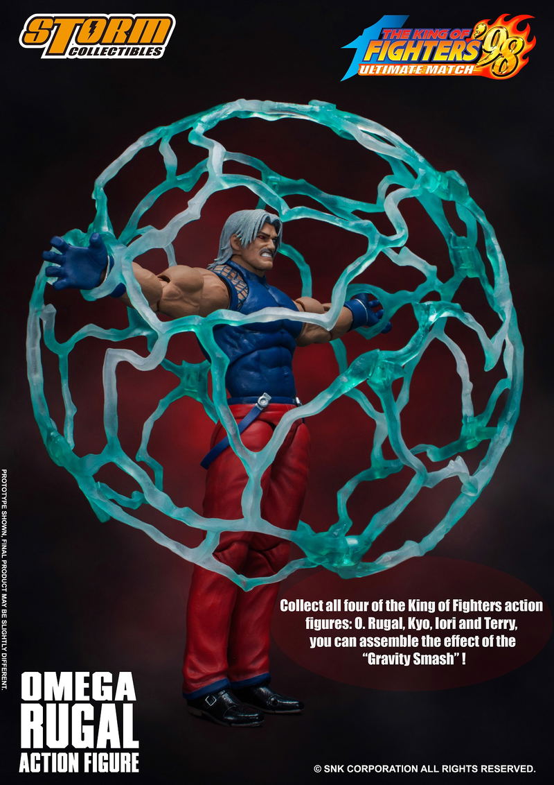 The King of Fighters '98 Ultimate Match Pre-Painted Action Figure: Omega Rugal image 9