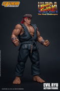 Ultra Street Fighter II The Final Challengers Pre-Painted Action Figure: Evil Ryu thumbnail 1