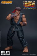 Ultra Street Fighter II The Final Challengers Pre-Painted Action Figure: Evil Ryu thumbnail 4