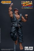 Ultra Street Fighter II The Final Challengers Pre-Painted Action Figure: Evil Ryu thumbnail 6