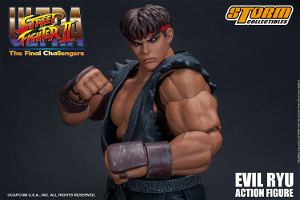 Ultra Street Fighter II The Final Challengers Pre-Painted Action Figure: Evil Ryu