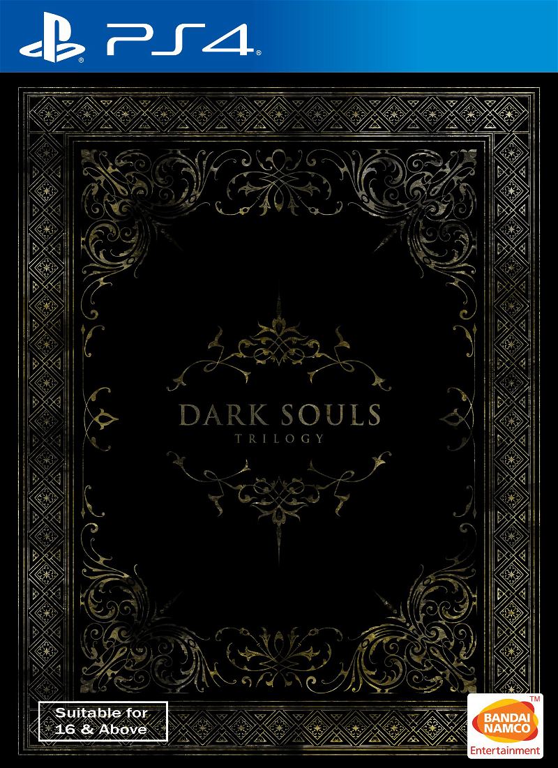 Dark Souls II: Scholar of the First Sin PS4 Replacement Box Insert Art Only