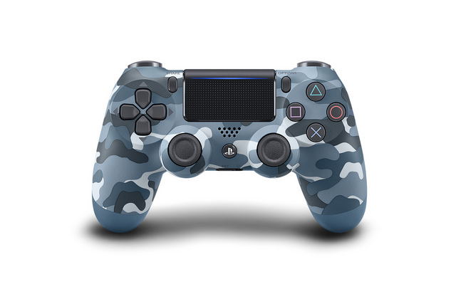 DualShock 4 Wireless Controller (Blue Camo) [Limited Edition] image 1