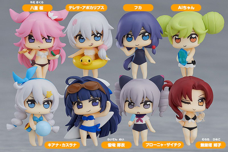 Houkai 3rd Collectible Figures: Reunion in Summer Ver. (Set of 8 pieces) image 2